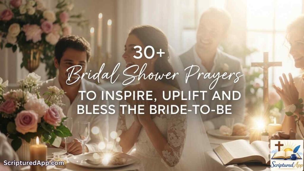 Bridal Shower Prayers