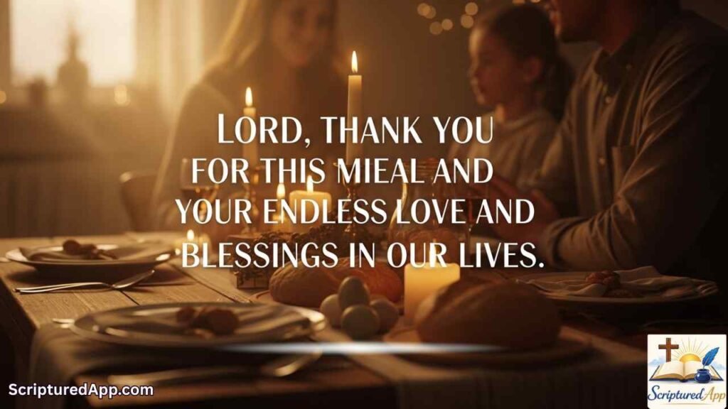 Gratitude Blessings for Easter Dinner