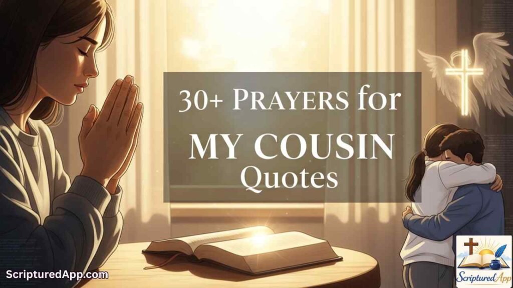Prayers for My Cousin Quotes