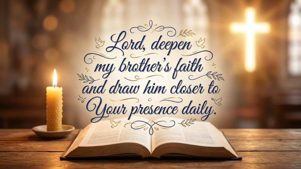 Birthday Prayers for My Brother