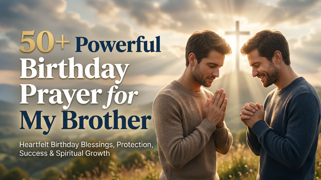 Birthday Prayers for My Brother