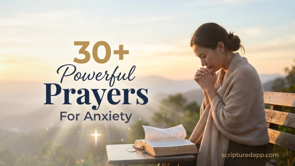 Prayers For Anxiety
