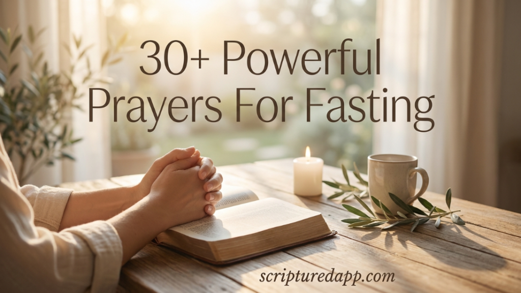 Prayers For Fasting