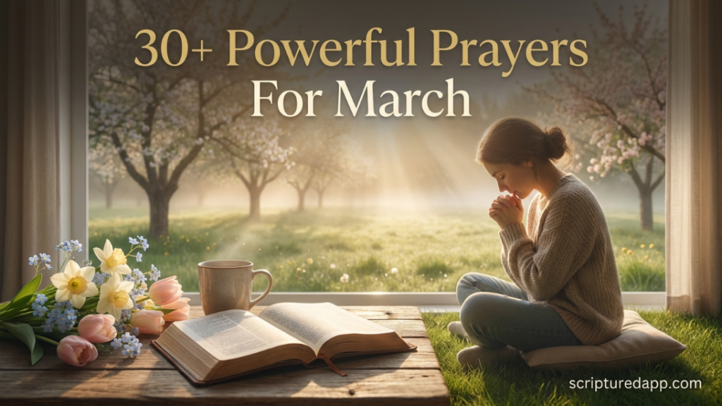 Prayers For March