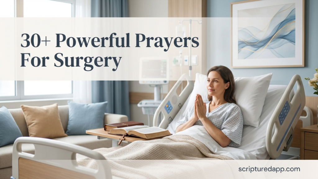 Prayers For Surgery