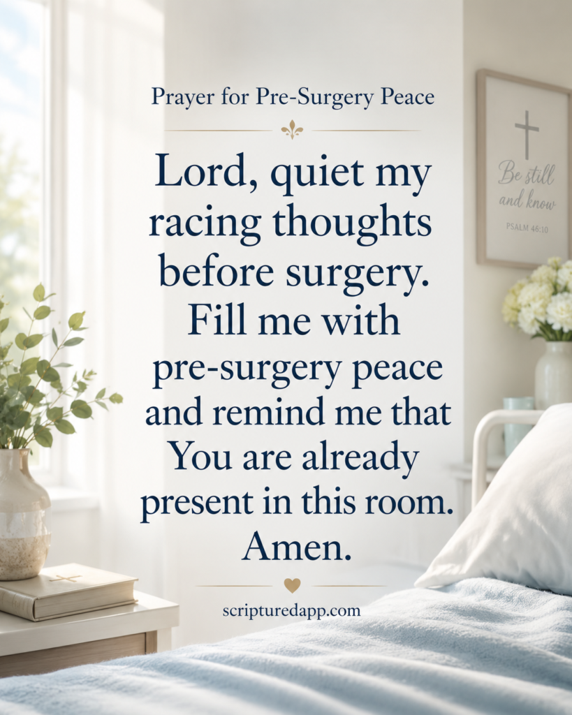 Prayers For Surgery powerful