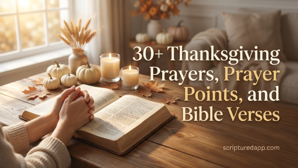 Thanksgiving Prayers