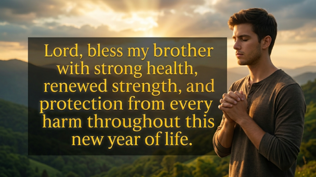 Birthday Prayers for My Brother