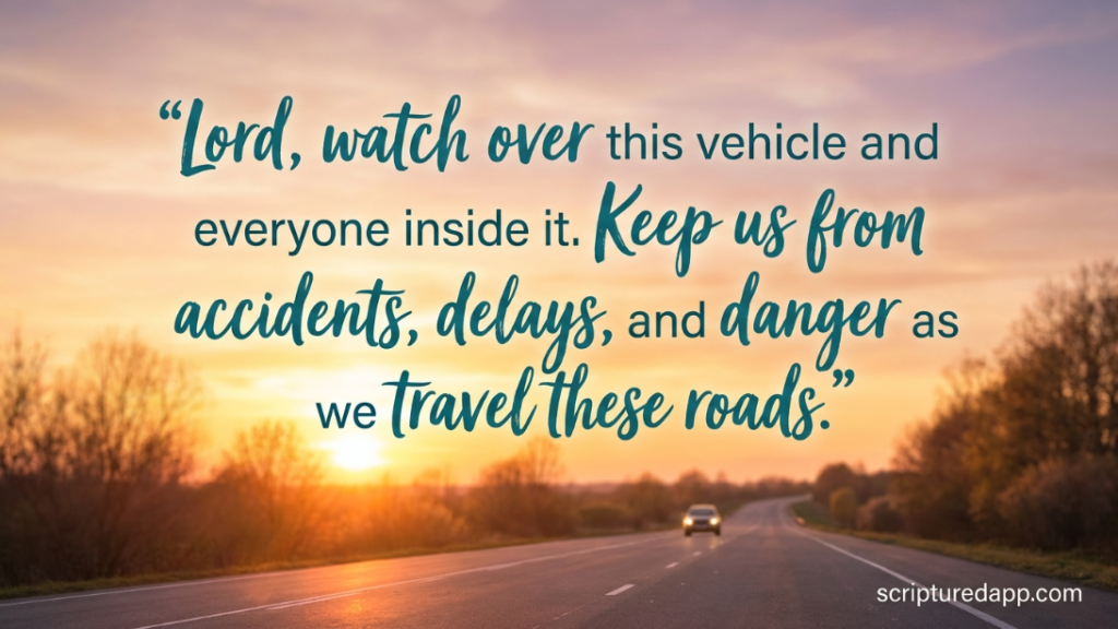Prayers for Safe Road Trips