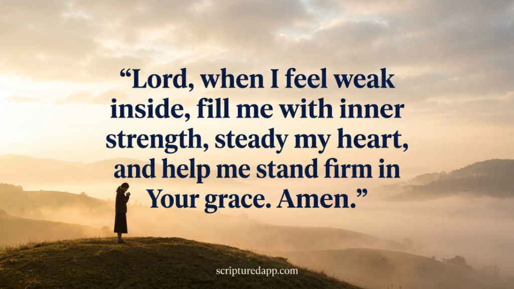 powerful Prayers For Strength