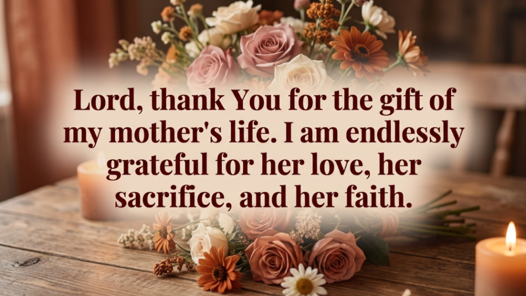 Birthday Prayer for My Mother