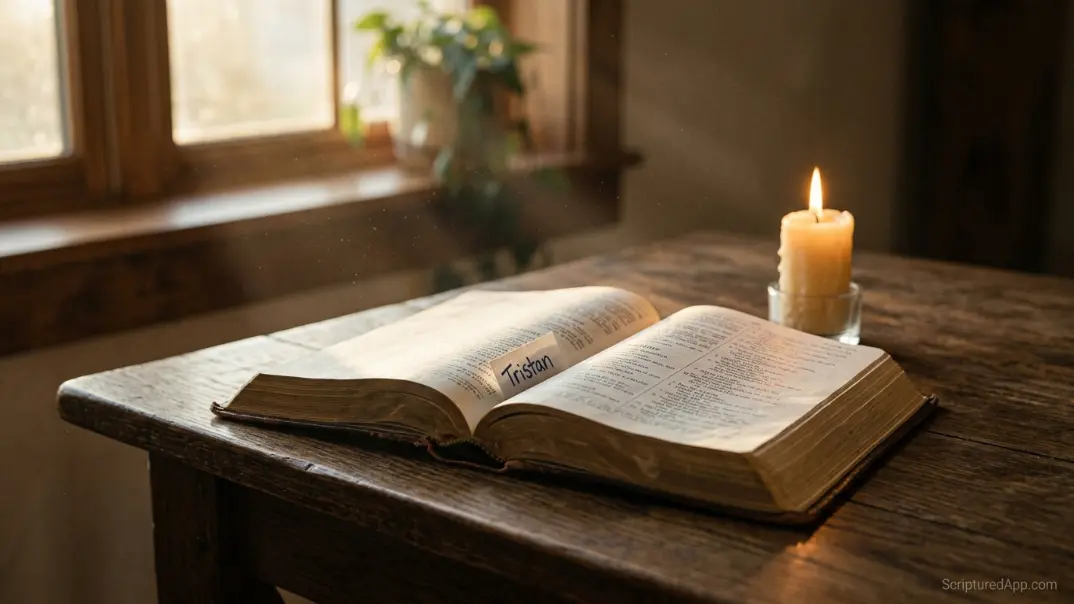 Tristan Name Meaning in Bible