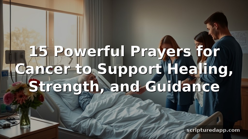 15 Powerful Prayers for Cancer to Support Healing, Strength, and Guidance
