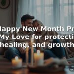 40+ Happy New Month Prayers to My Love for protection, healing, and growth