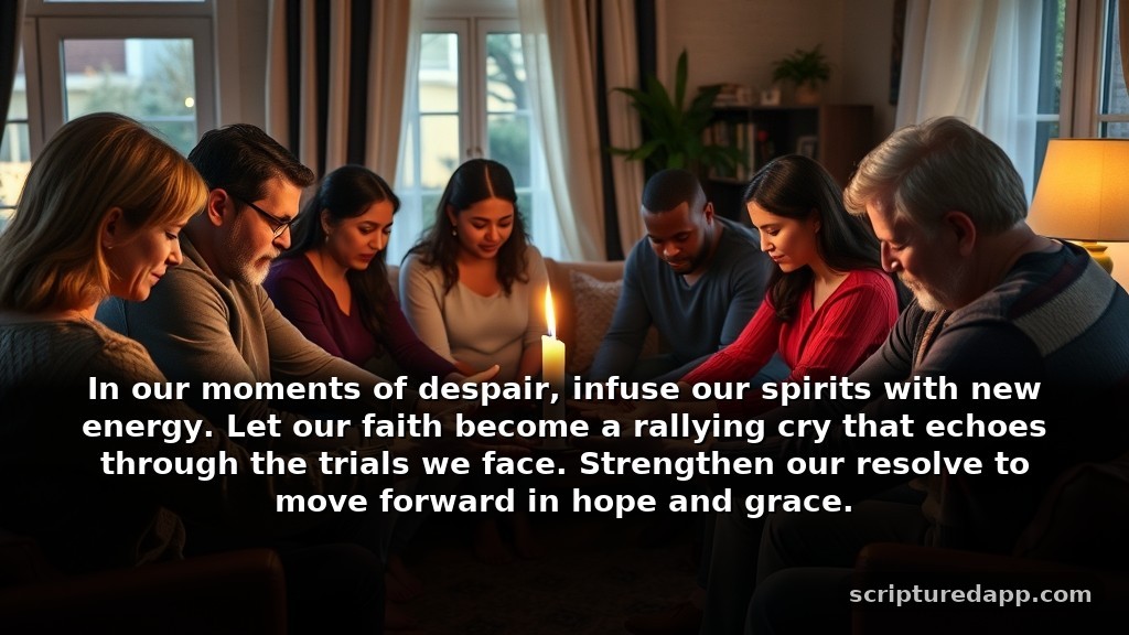 30 Short Offering Prayers for Difficult Seasons: In our moments of despair, infuse our spirits with new energy. Let our faith become a rallying cry that echoes through the trials we face. Strengthen our resolve to move forward in hope and grace.