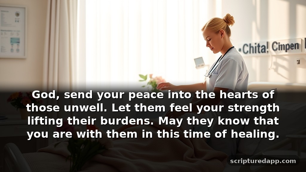 30 Short Offering Prayers for Healing: God, send your peace into the hearts of those unwell. Let them feel your strength lifting their burdens. May they know that you are with them in this time of healing.