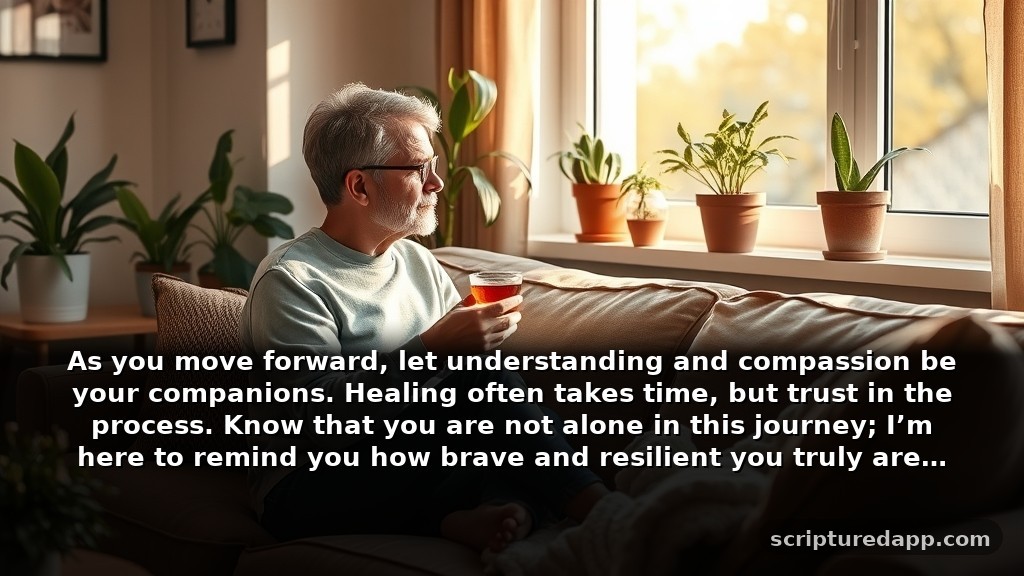 Speedy Recovery Prayer Message for a Friend's Patience: As you move forward, let understanding and compassion be your companions. Healing often takes time, but trust in the process. Know that you are not alone in this journey; I’m here to remind you how brave and resilient you truly are.
