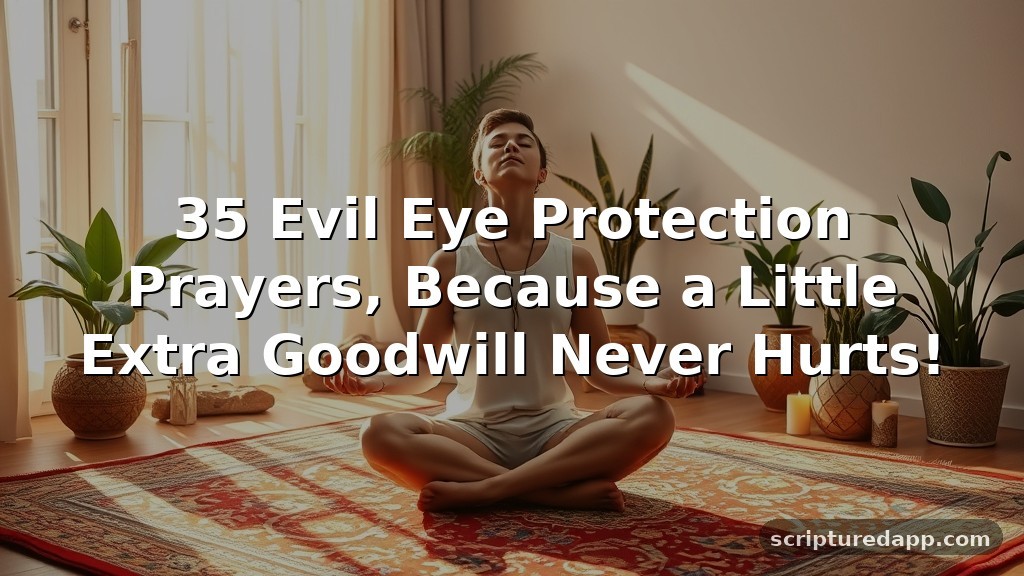 35 Evil Eye Protection Prayers, Because a Little Extra Goodwill Never Hurts!