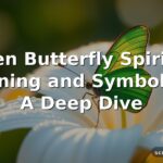 Green Butterfly Spiritual Meaning and Symbolism: A Deep Dive