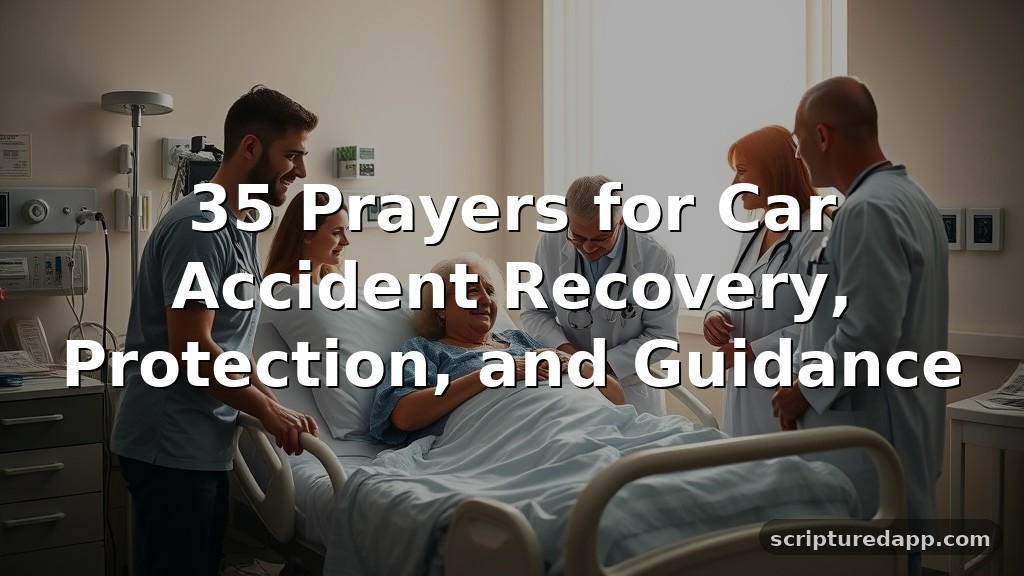 35 Prayers for Car Accident Recovery, Protection, and Guidance