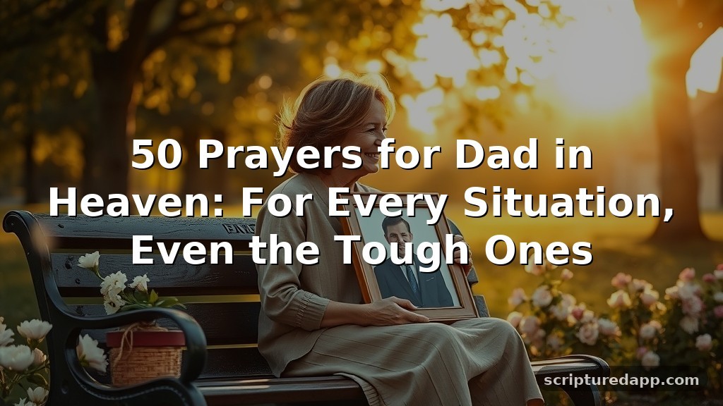 50 Prayers for Dad in Heaven: For Every Situation, Even the Tough Ones