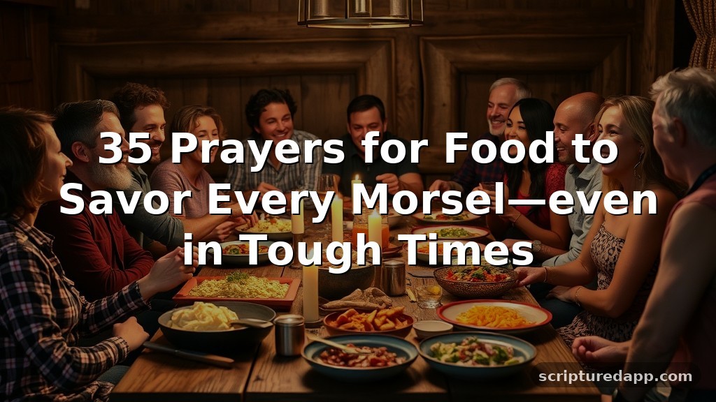 35 Prayers for Food to Savor Every Morsel—even in Tough Times