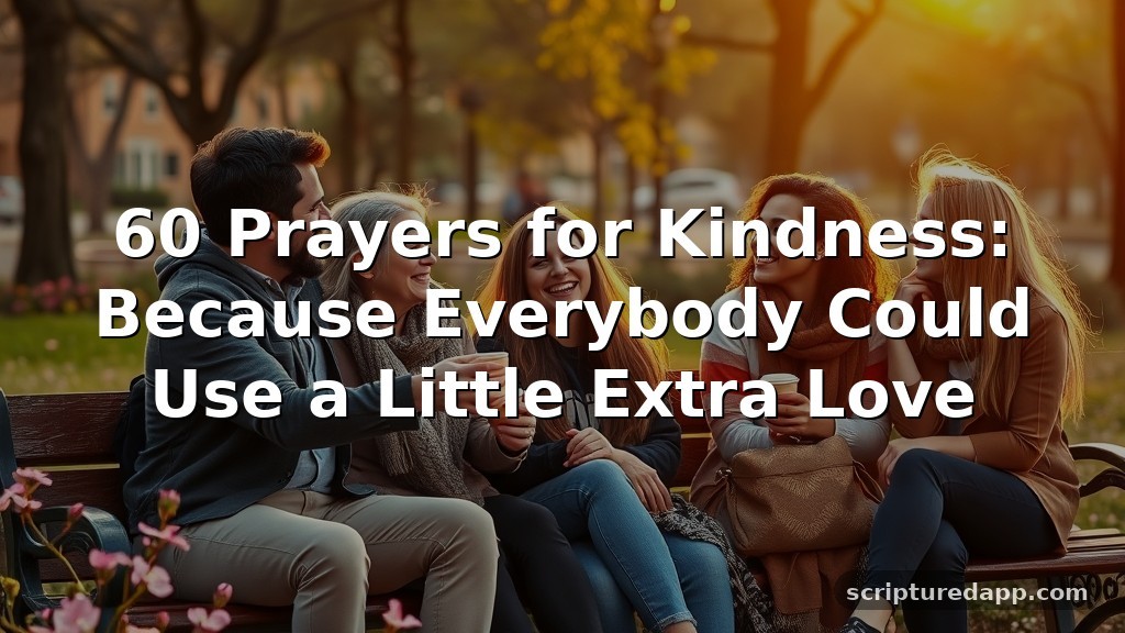 60 Prayers for Kindness: Because Everybody Could Use a Little Extra Love