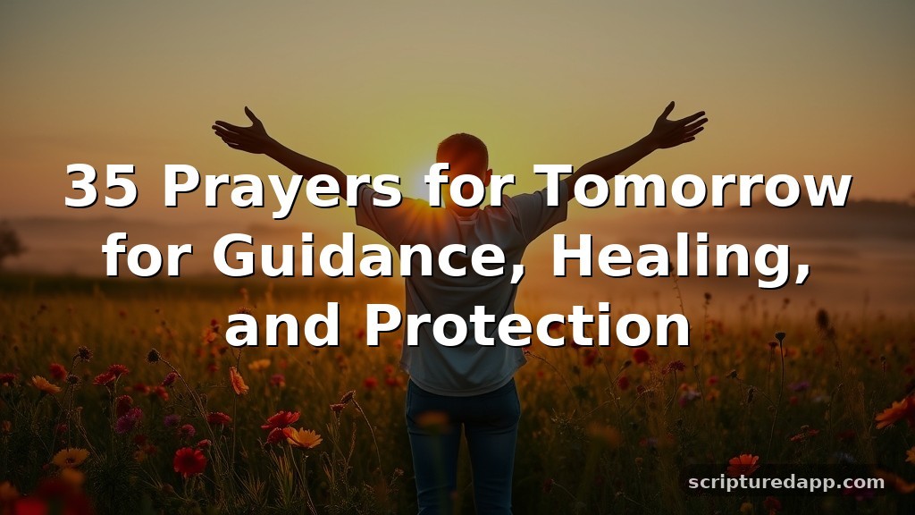 35 Prayers for Tomorrow for Guidance, Healing, and Protection
