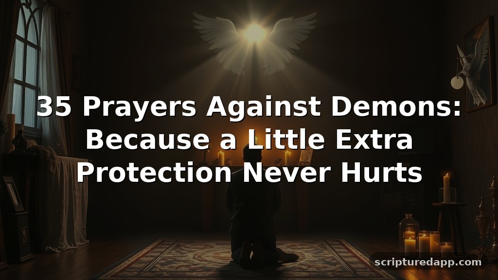 35 Prayers Against Demons: Because a Little Extra Protection Never Hurts