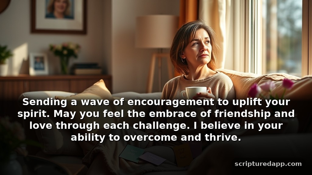Heartfelt Prayers for Healing for a Friend's Recovery: Sending a wave of encouragement to uplift your spirit. May you feel the embrace of friendship and love through each challenge. I believe in your ability to overcome and thrive.