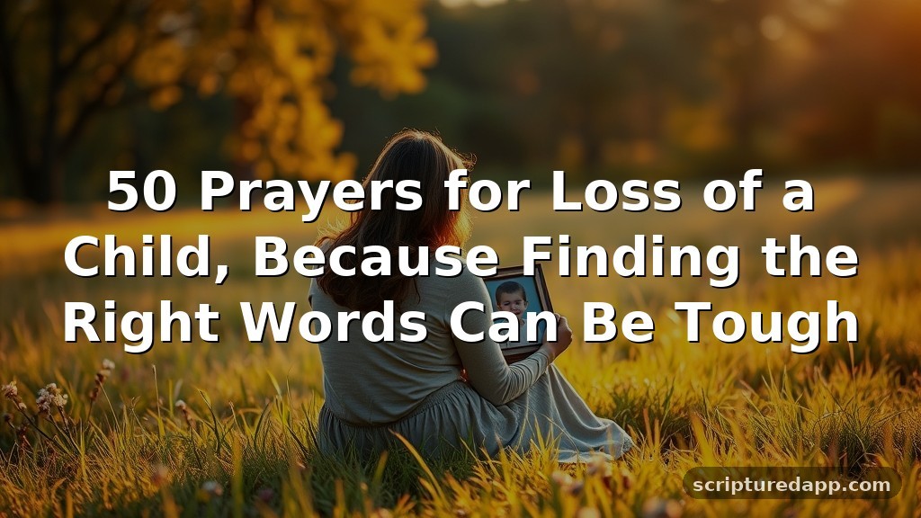 50 Prayers for Loss of a Child, Because Finding the Right Words Can Be Tough
