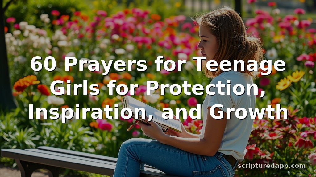 60 Prayers for Teenage Girls for Protection, Inspiration, and Growth