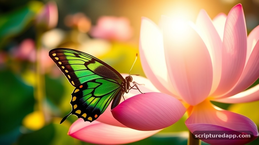 The Core Essence of the Green Butterfly
