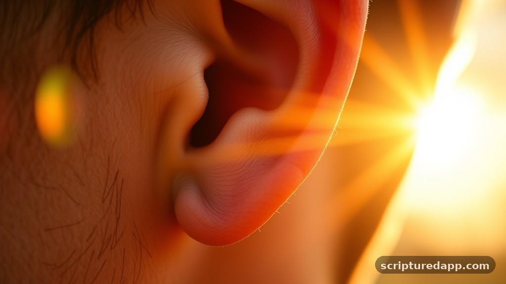 What if the mole is hidden inside the ear?