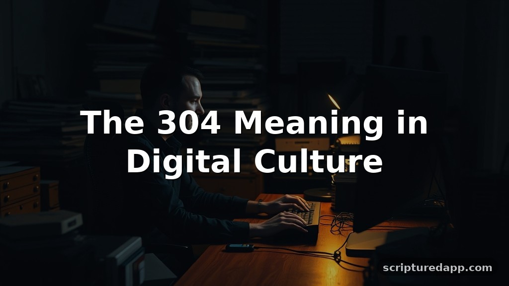 The 304 Meaning in Digital Culture