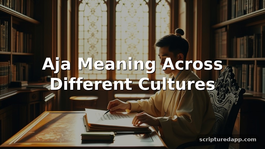 Aja Meaning Across Different Cultures