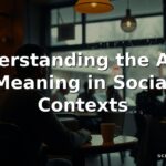 Aloof Meaning in Social Contexts
