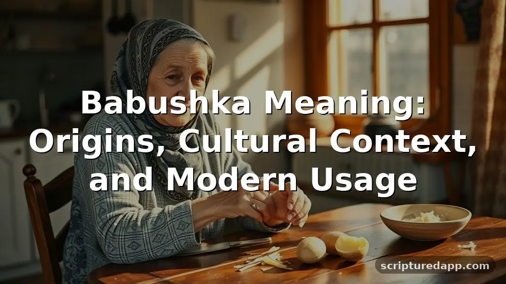 babushka meaning