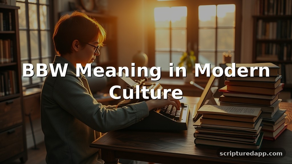 BBW Meaning in Modern Culture