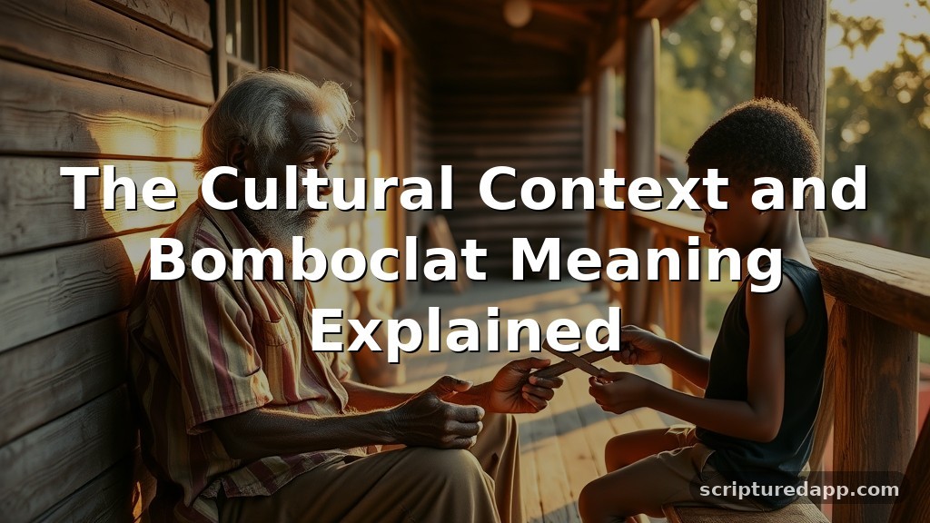 The Cultural Context and Bomboclat Meaning Explained