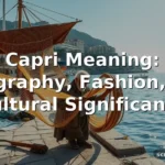 capri meaning