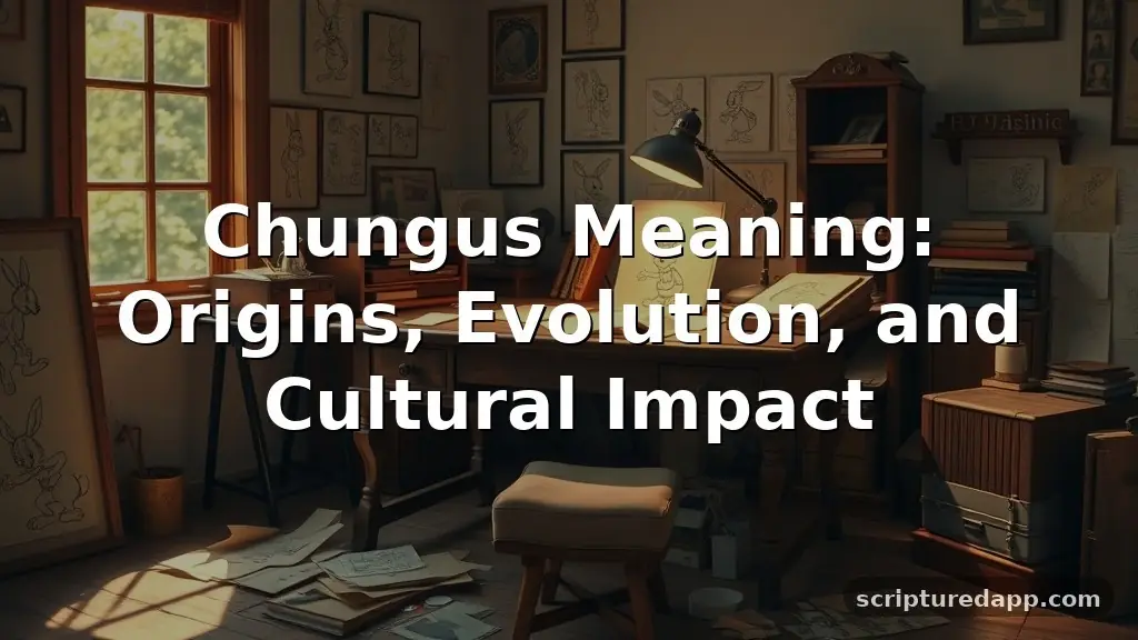 chungus meaning