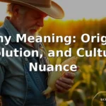 corny meaning