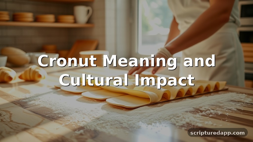 Cronut Meaning and Cultural Impact