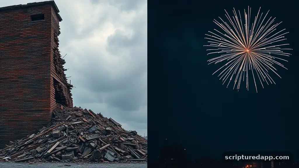 Distinguishing Between Implosion and Explosion - imploded meaning