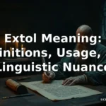 extol meaning