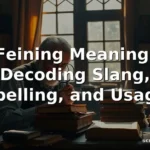 feining meaning