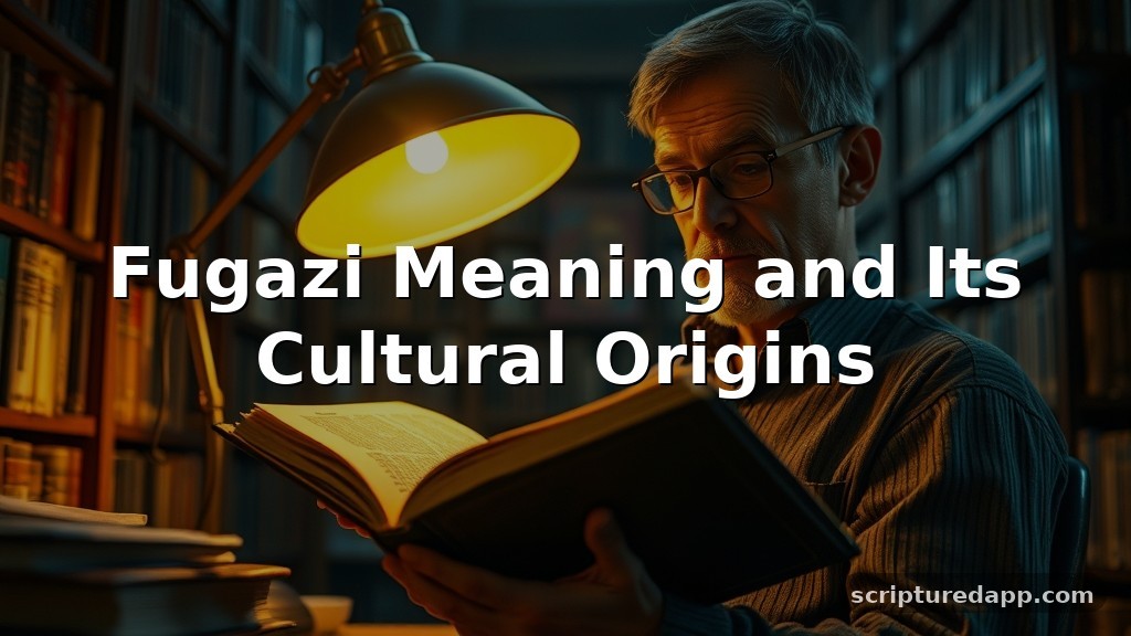 Fugazi Meaning and Its Cultural Origins