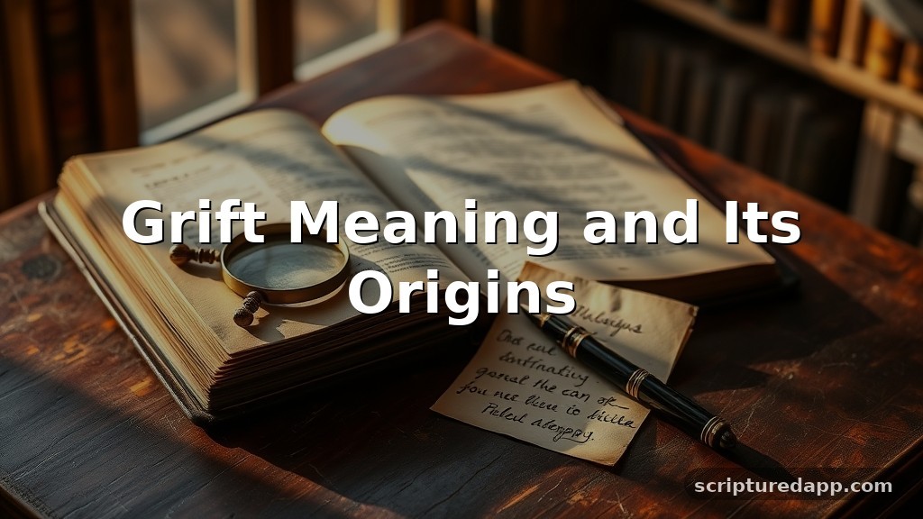 Grift Meaning and Its Origins