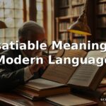 Insatiable Meaning in Modern Language